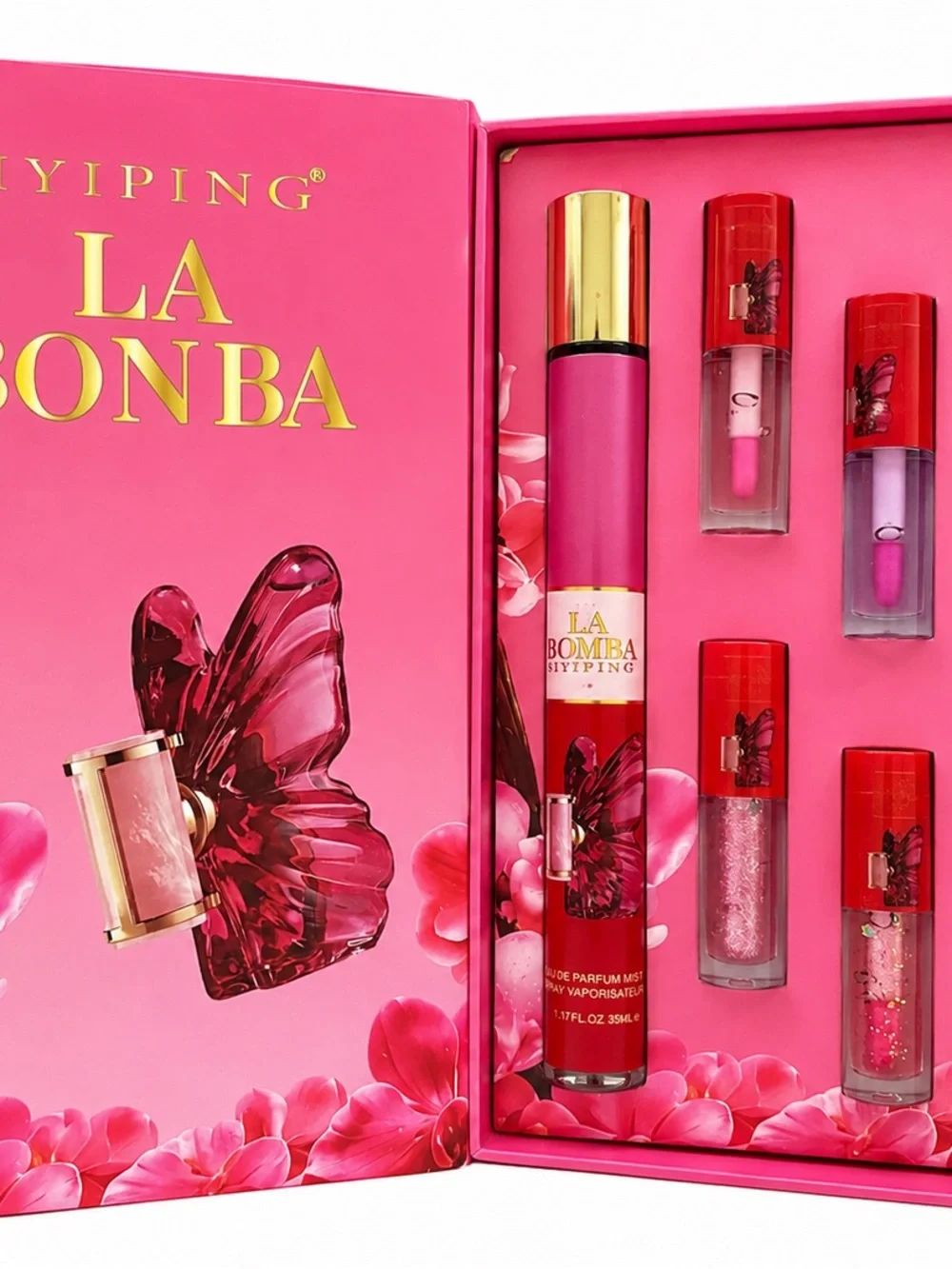 La Bonba  Women Makeup Gift Set - Pink